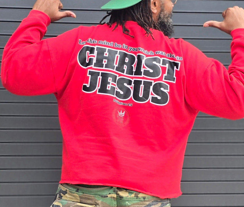 THE JC | Rhinestone Christian Fashion Shirt | Custom Faith-Based Graphic Tee | Cropped or Regular | Handmade by 2N’s