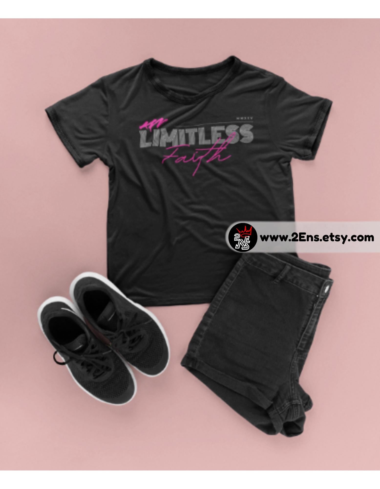 LIMITLESS (Fire) - Faith-Fueled Fashion - Christian Merch - God Merch - Christian Swag - God Swag - Hoodie, sweat shirt, t shirt