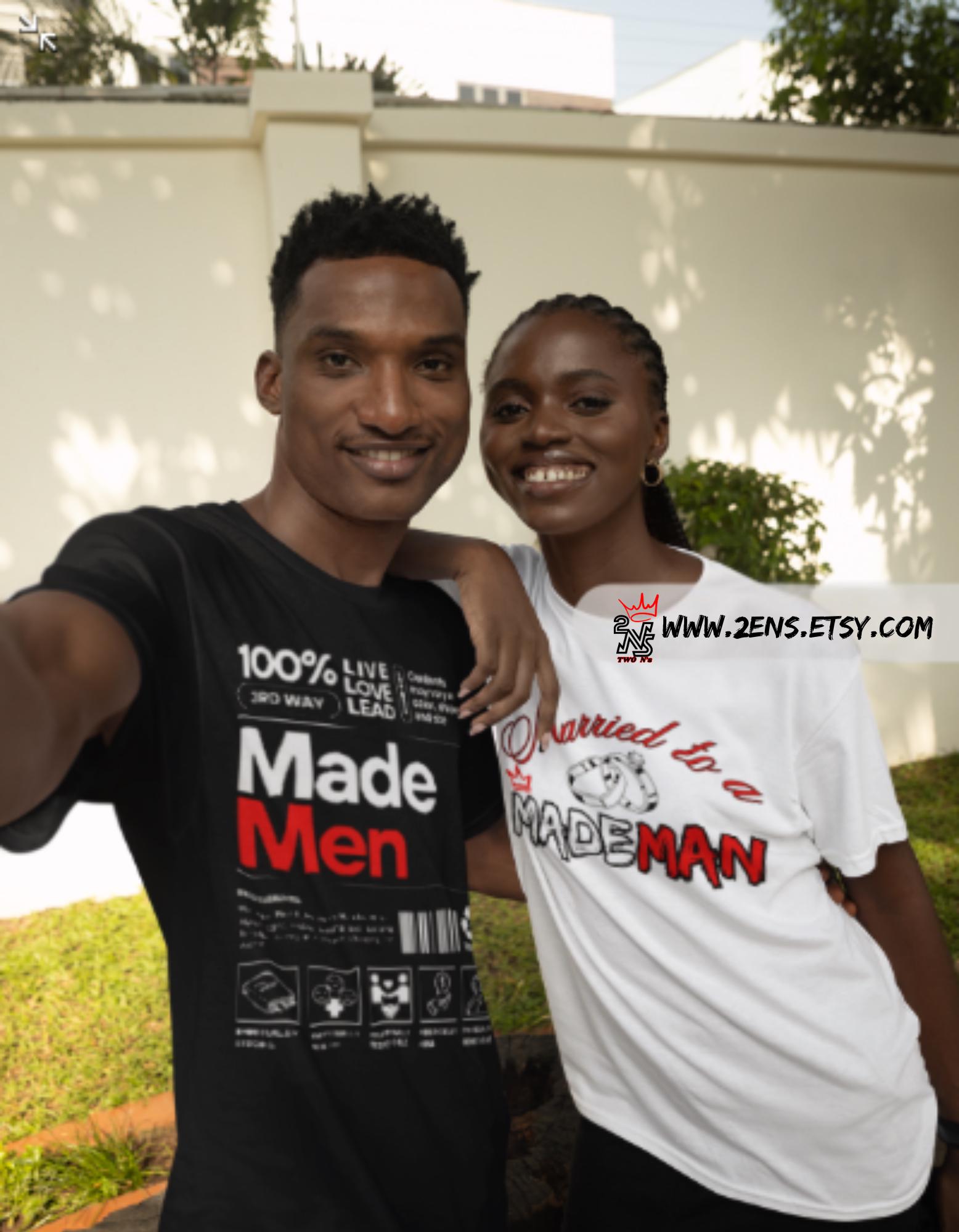 WIFE of a MADE MEN - Order Form- T-shirt , Sweat Shirt, Hoodie (Read Description for instructions w/ additional customization)