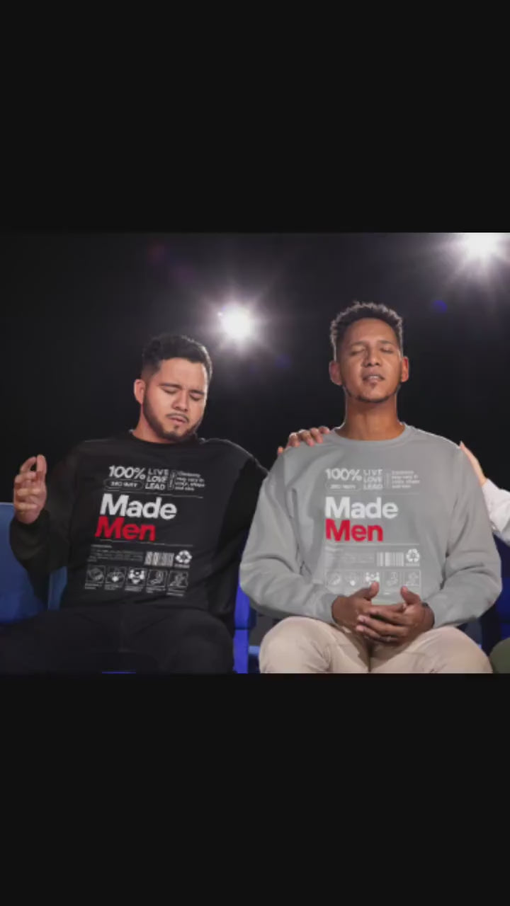 MADE MEN -Organization Order Form- T-shirt , Sweat Shirt, Hoodie (Read Description for complete instructions with additional customization)